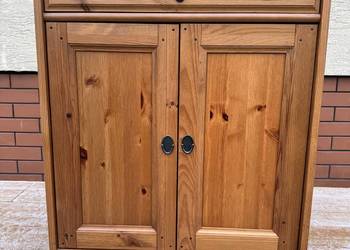 Szafka Leksvik komoda Ikea drewniana