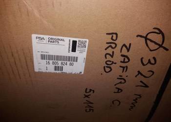 ZAFIRA C tarcze hamulcowe klocki 321mm 5x115 ORGINAŁ GM