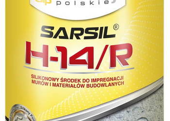 Sarsil H-14/R - impregnat do murów, mat. budowlanych, cegły
