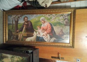 Obraz oleodruk Święta Rodzina Jezus Józef Maryja