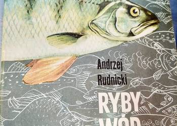 Ryby wód polskich atlas Rudnicki książki używane antykwariat