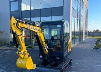 Koparka GG2000CAB +zestaw łyżek Gunter Grossmann