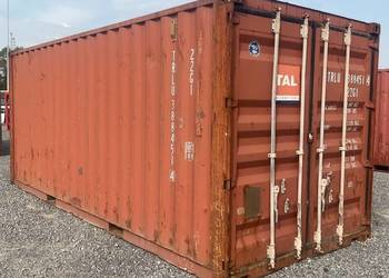 Kontener morski 6 m 20 DV Kontenery magazynowe 6x2,4x2,6 m