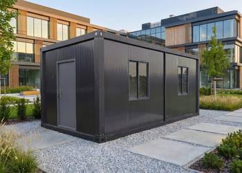 DUŻY 6x3m 18m2 ! Kontener Biurowy Socjalny Magazynowy Budowlany DO ZŁOŻENIA