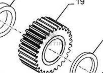 New Holland T6.175 Koło Zębate 47123857