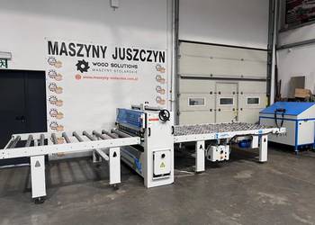 Walcowa nakładarka kleju OSAM S2R-1300 + stół talerzykowy OSMA TDM Walcowa nakładarka kleju OSAM S2R-1300 + stół talerzykowy OSMA TDM