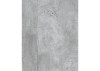 Ścienna szafka TV z LED szarość betonu 405x35x80 cm WM-837263