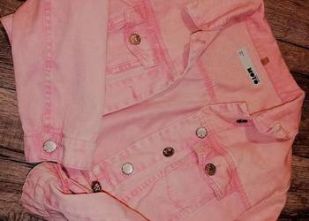 Topshop  Krótka Bawełniana kurtka kurteczka crop jeansowa XS