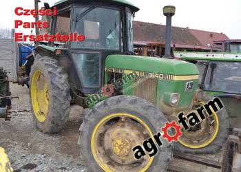 John Deere 1640 części, skrzynia biegów, silnik