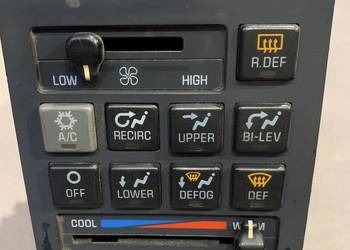 Panel sterowania klimatyzacja, nawiewem Pontiac Trans Sport