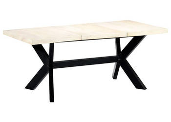 Stół jadalniany 180 x 90 x 75 cm lite drewno mango WM-247431