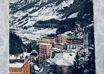 Bad Gastein w Austrii.  1958r.