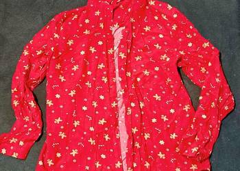 Czerwona koszula w pierniki