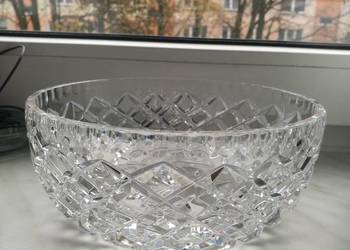 Miska kryształowa prl