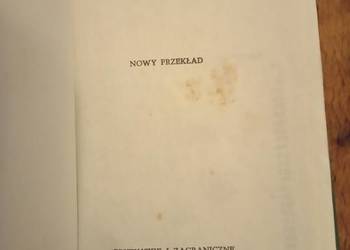 Sprzedam nowy testament i psalmy nowy przekład 1979 rok