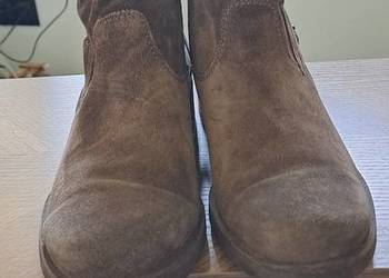 Zamszowe buty
