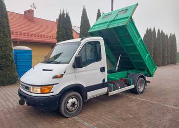Iveco Daily 35c11 2.8TD 110km Wywrotka kiper na 3-strony+Mini HDS