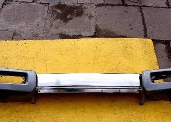 Mitsubishi pajero 2000 01 | 2002 zderzak tył środek chrom