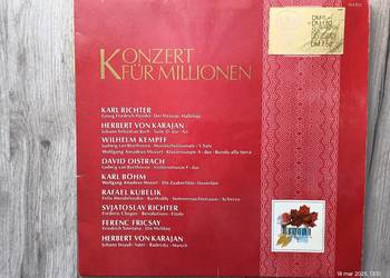 Album winylowy z serii "Koncert dla Milionów" z popularną klasyką