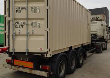 Kontener morski magazynowy budowlany 20 DV One Way Nowy  6 metrowy