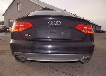 KLAPA TYLNA TYŁ LZ9Y AUDI S4 B8 CZARNA SEDAN FV23