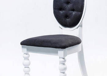 Krzesło Glamour BONA toczone pikowane