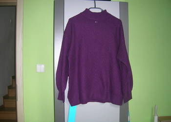 Swetr fiolety XL Beloved 40zł.