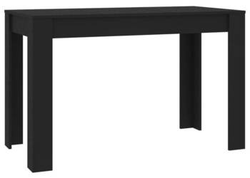 Stół jadalniany czarny 120x60x76 cm materiał drewnopochodny WM-800433