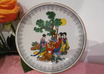 Patera/talerzyk ręcznie malowana CHINY/JAPONIA