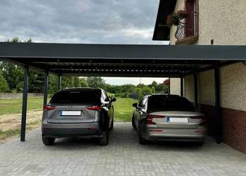 Wiaty zadaszenia pergole stal drewno