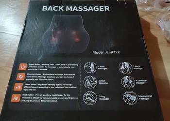 Masażer Shiatsu Pleców, Szyi i Karku JH-K3YX – Funkcja Grzania | HIT!