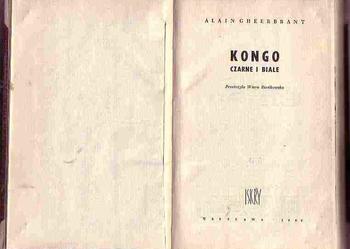 (4715) KONGO CZARNE I BIAŁE – ALAIN GHEERBRANT