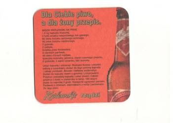 Królewskie - podstawka do piwa. Nr. 6.