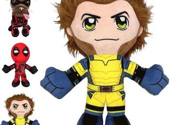 Avengers,Pluszowa maskotka,Zabawka Wolverine Marvel Deadpool 3 Kuricha 25cm