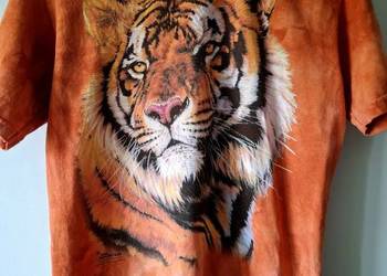 Vintage t-shirt M The Mountain Tiger Tygrys Tie-Dye