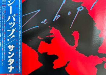 Santana Zebop! EX/EX+ Japan Obi LP 1981 Cbs/sony 25AP 2020