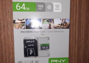Karta Pamięci microSDXC PNY Elite 64GB UHS-I U1 100MB/s