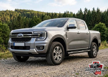 Progi orurowanie Boczne CZARNE 70mm Ford Ranger 2023+