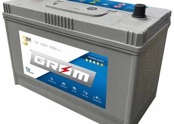 Akumulator 125Ah 1000A CAT DTR GROM Premium