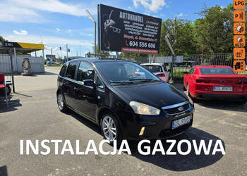 Ford C-Max 1.8 Benzyna + LPG 125 KM, LIFT, Klimatyzacja, Alufelgi, Grzane …
