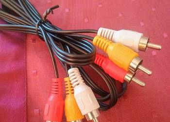 KABEL PRZEWÓD AV 3xRCA - 3xRCA CINCH AUDIO VIDEO
