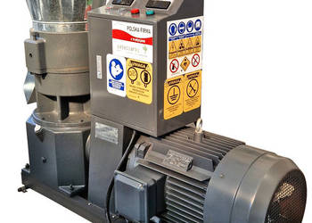 PELECIARKA 22kW 2-rolkowa Produkcja Granulatu Nawozu Peletu 500kg/h