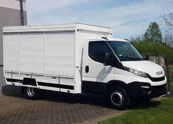 Iveco Daily 70C18 V H KONTENER ROLETY BOK DO TRANSPORTU WODY 3,66x2,21x1,86