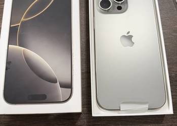iPhone 16 pro max 256 GB tytanowy