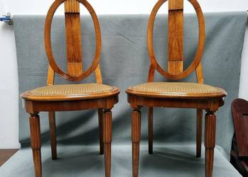 Dwa empirowe krzesła (nr 8740)