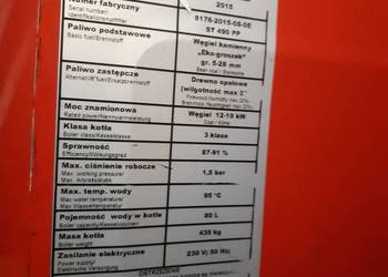 Sprzedam piec kolton z podajnikiem na eko groszek