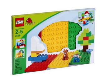 LEGO Duplo wielki zestaw z płytką konstrukcyjną i mnóstwem figurek