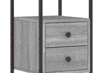 vidaXL Szafka nocna, szary dąb sonoma(SKU:826019)