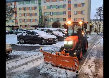 Odśnieżanie parkingów wjazdów posesji spółdzielni mieszkaniowej tereny firm