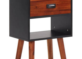 Szafki nocne z litego drewna akacjowego 2 szt. 40x30x57 cm WM-243177